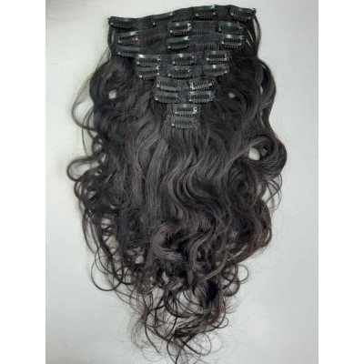  Wavy Clip in extensions
